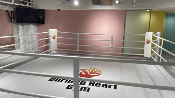 Burning Heart Gymの施工写真