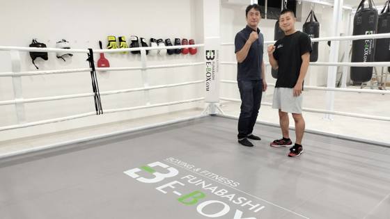 FUNABASHI E-BOX Gymの施工写真