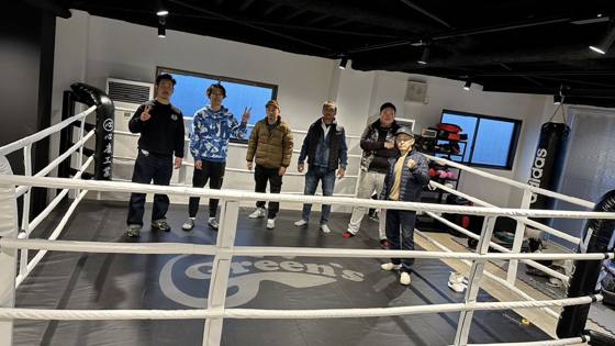 Green's Boxing Studioの施工写真