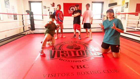VISITORS BOXING CLUBの施工写真