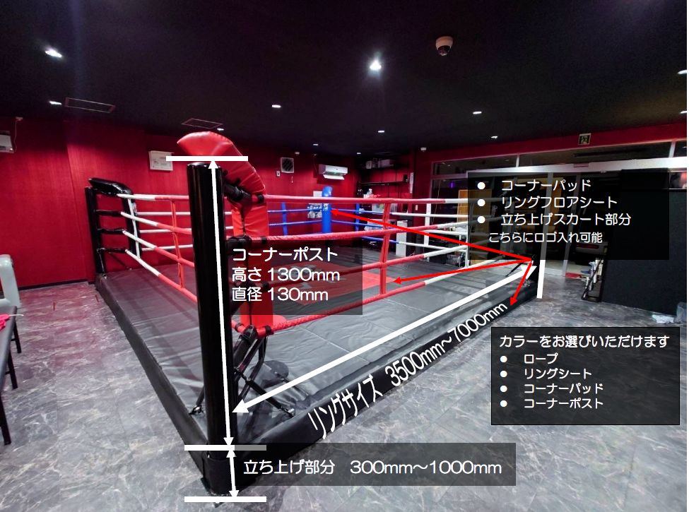 レイズドリングの構造